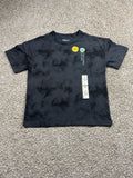 Cat & Jack Girls Charcoal Tie Dye Volleyball Graphic T Shirt Size S 6 7 — photo 1