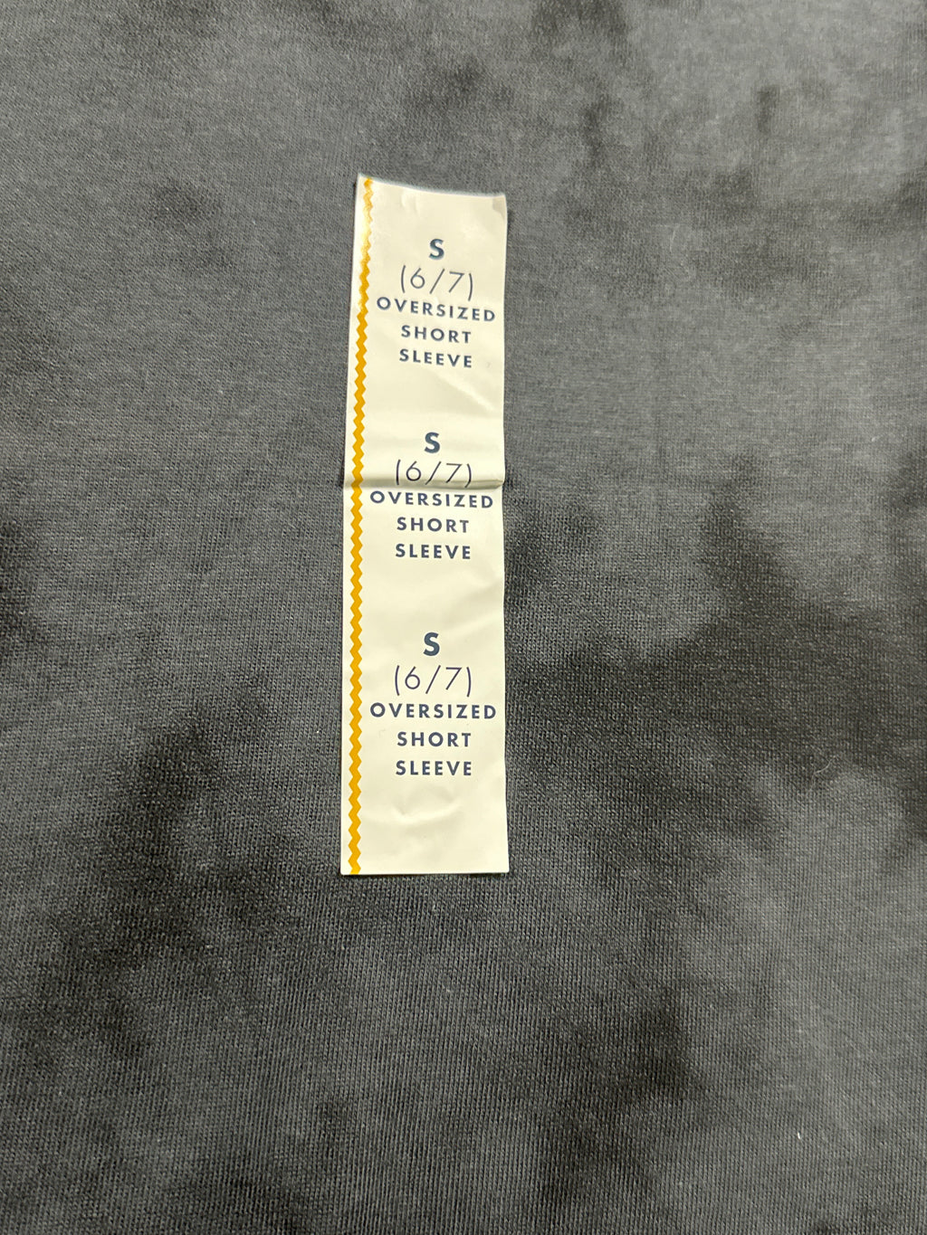 Cat & Jack Girls Charcoal Tie Dye Volleyball Graphic T Shirt Size S 6 7 — photo 2