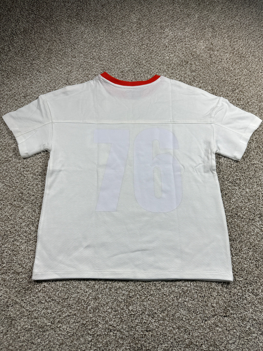 Cat & Jack White City Athletics 76 Oversized T Shirt Size L 10 12 - Photo 3