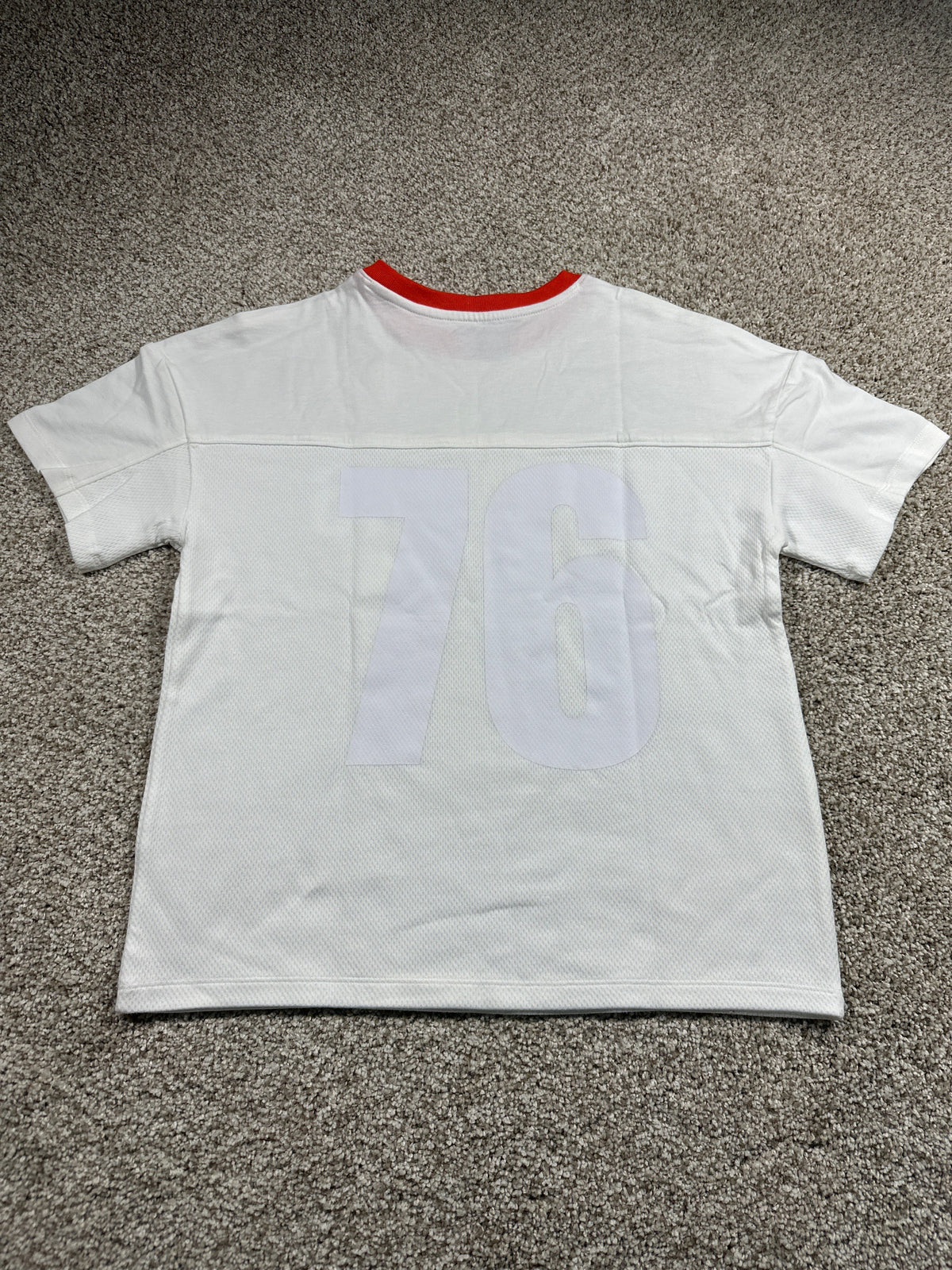 Cat & Jack White City Athletics 76 Oversized T Shirt Size L 10 12 - Photo 3