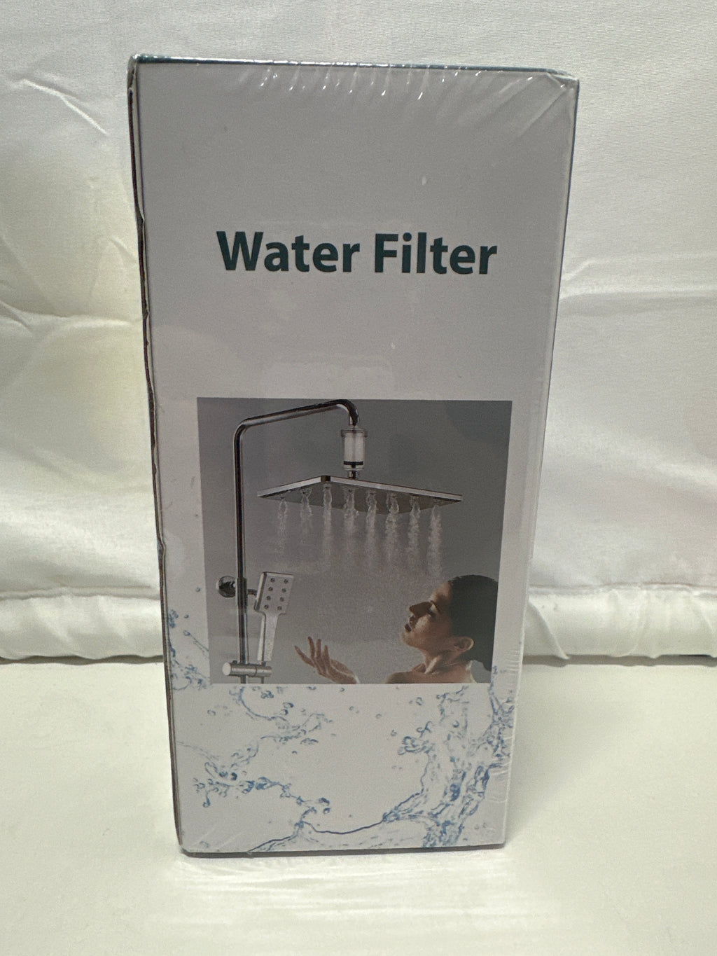 HLFNJMT 2 micron high flow carbon shower water filter in sealed box