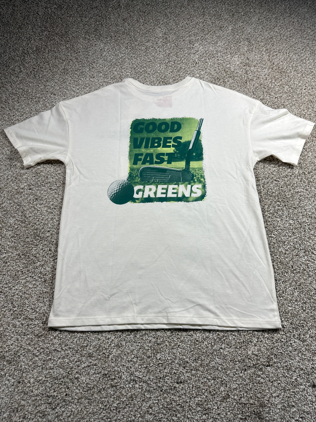 Cat & Jack Good Vibes Fast Greens oversized T shirt size XL 14