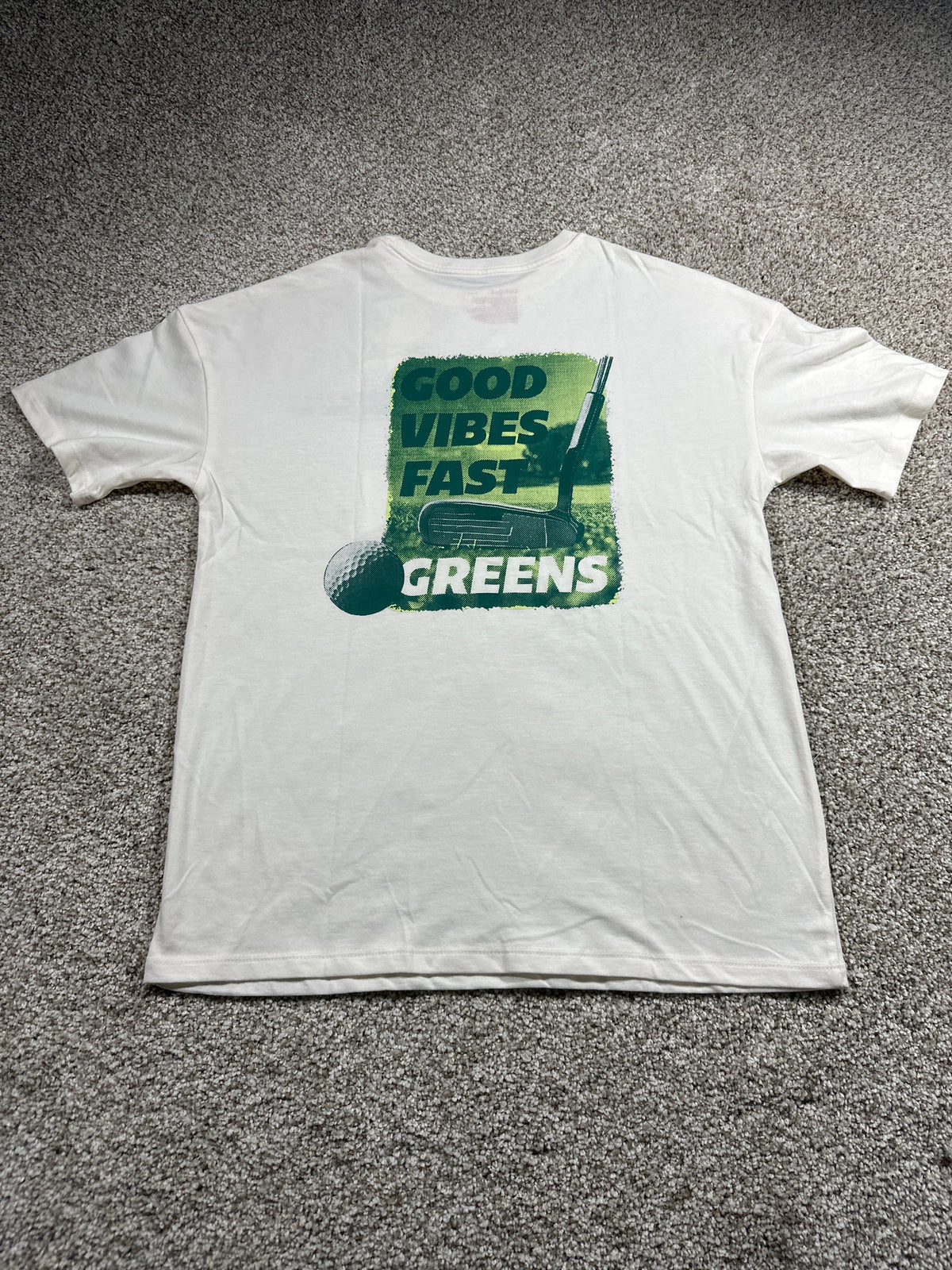 Cat & Jack Good Vibes Fast Greens oversized T shirt size XL 14
