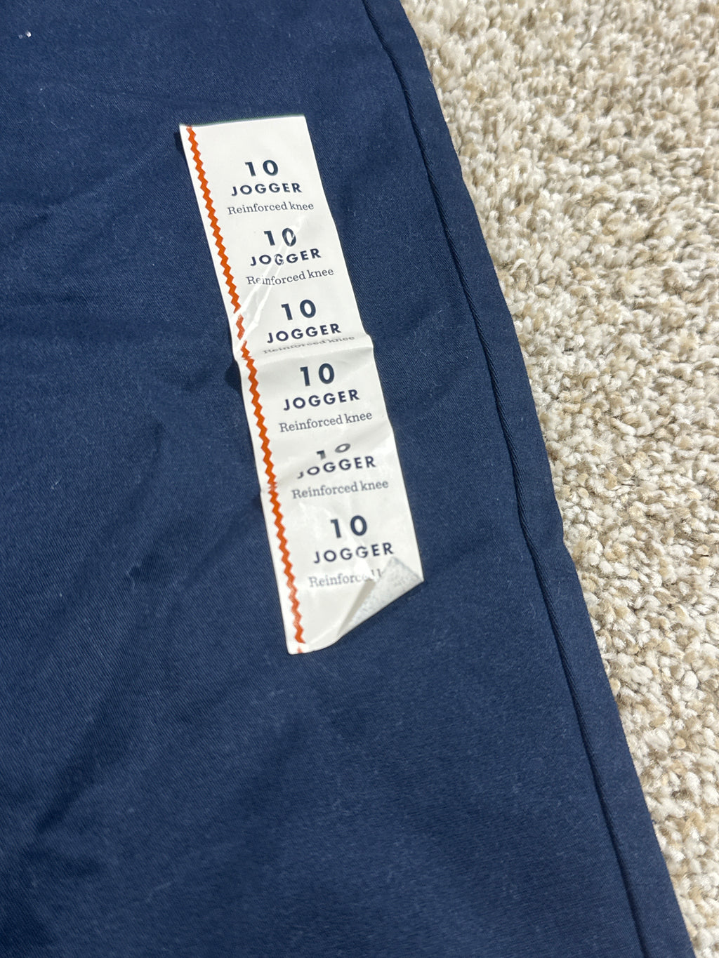 Cat & Jack boys navy jogger pants size 10
