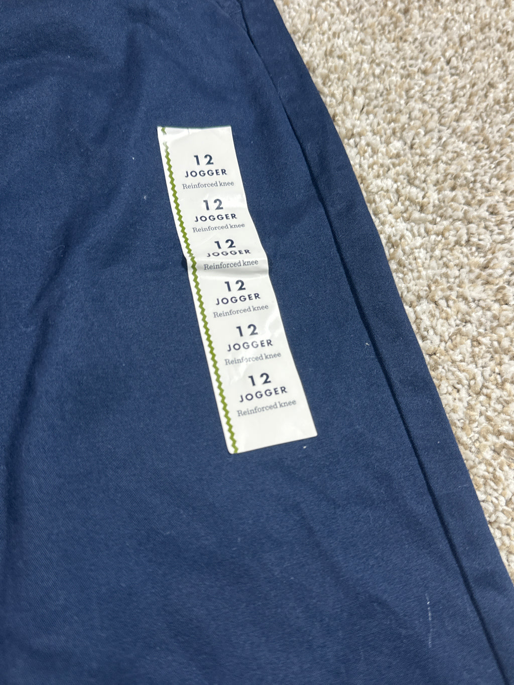 Cat & Jack boys navy jogger pants size 12