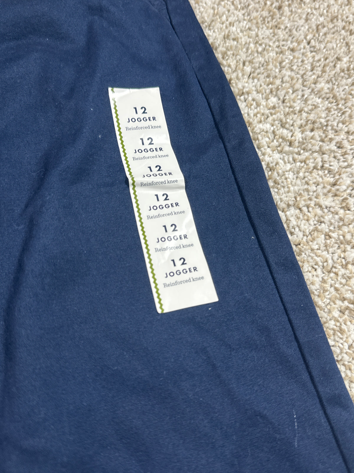 Cat & Jack boys navy jogger pants size 12