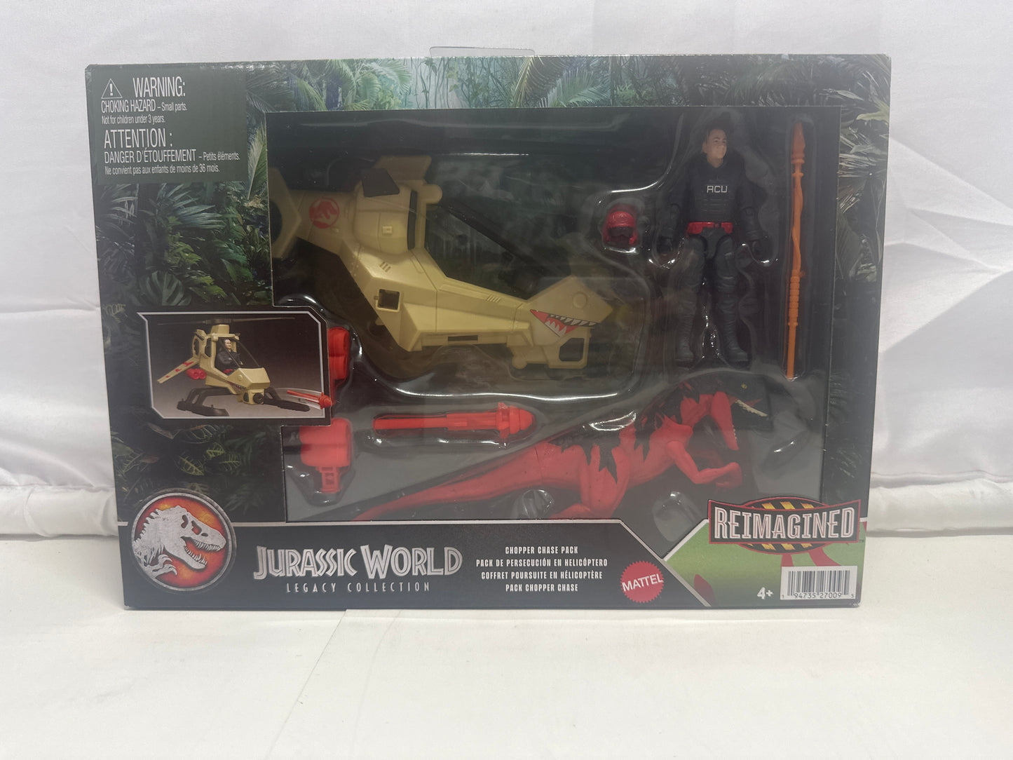 Jurassic World Legacy Collection Reimagined Chopper Chase Pack