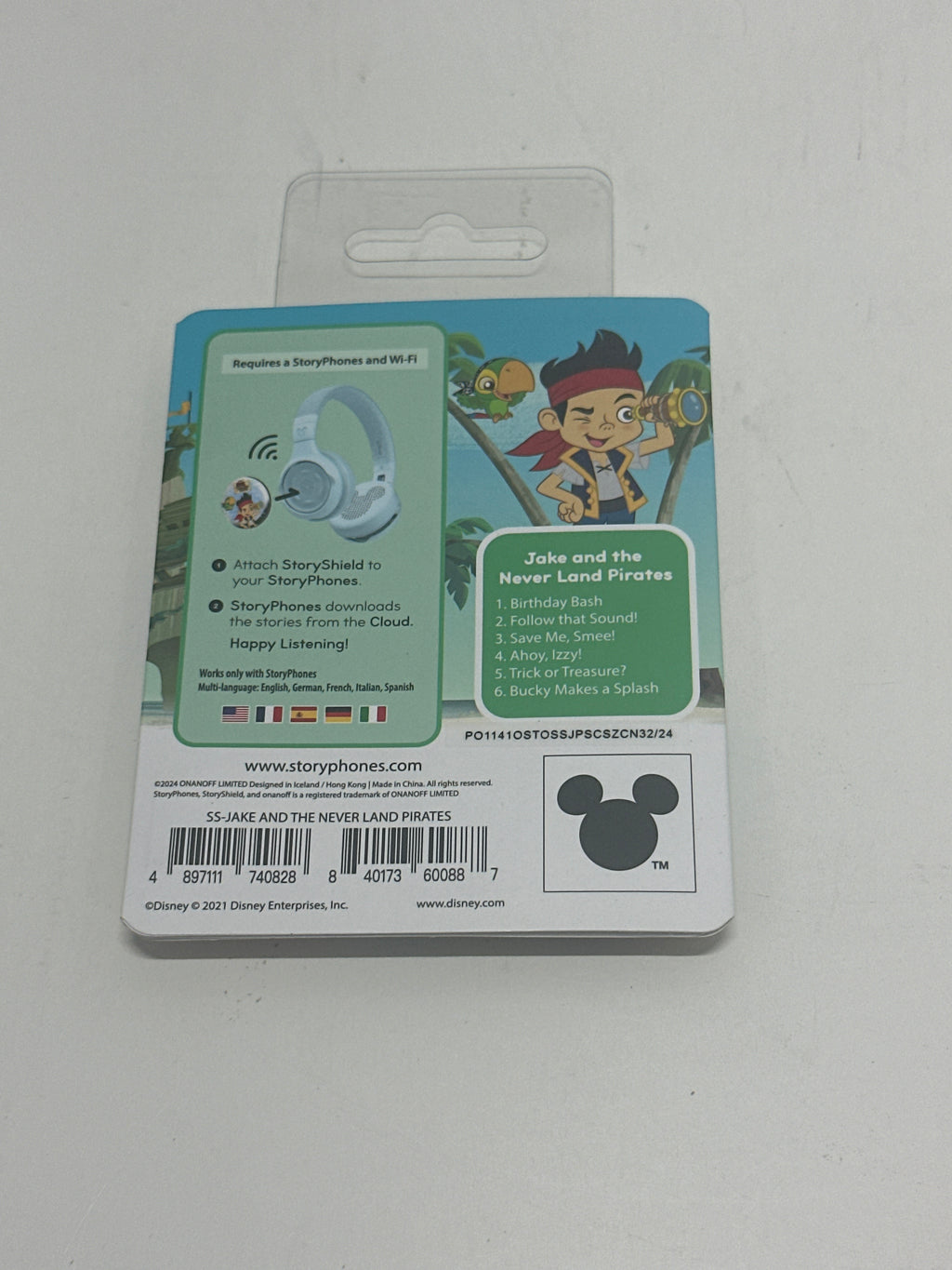 StoryShield Disney Jake and the Never Land Pirates 6 Stories StoryPhones