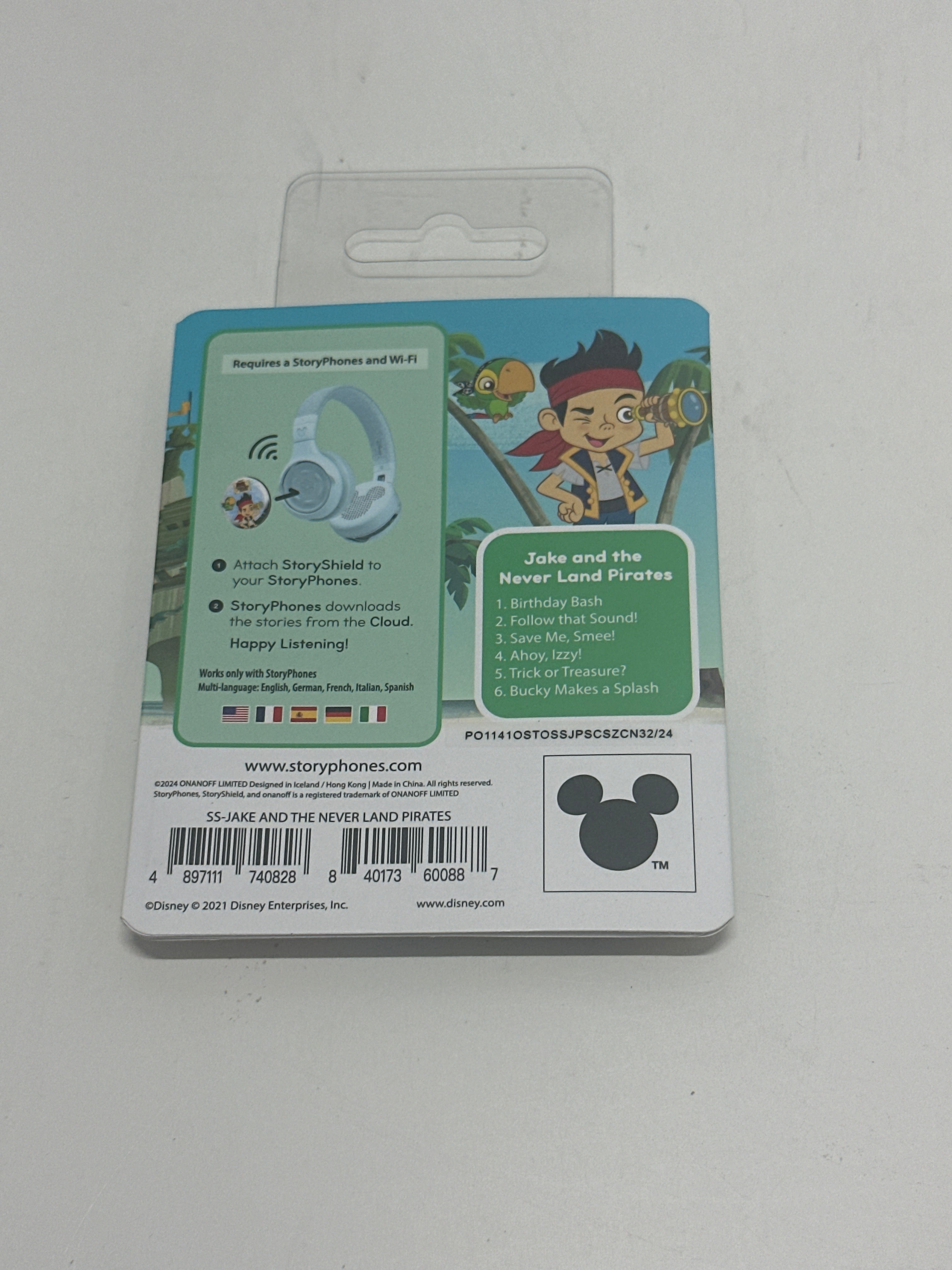 StoryShield Disney Jake and the Never Land Pirates 6 Stories StoryPhones