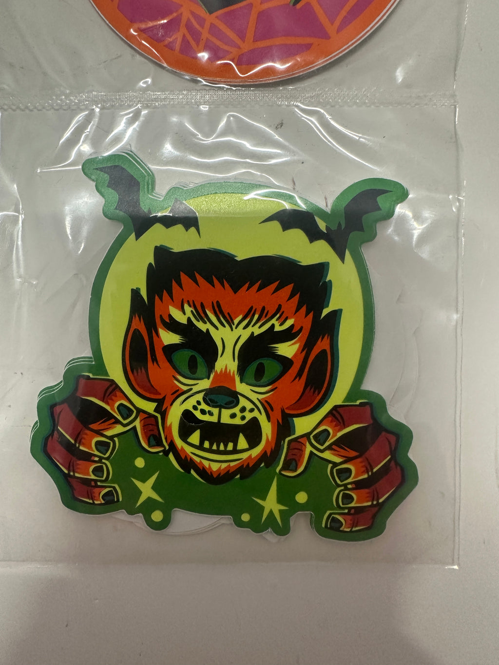 Hyde & EEK! Boutique Glow in the Dark Halloween Stickers 24 Count Party Decor