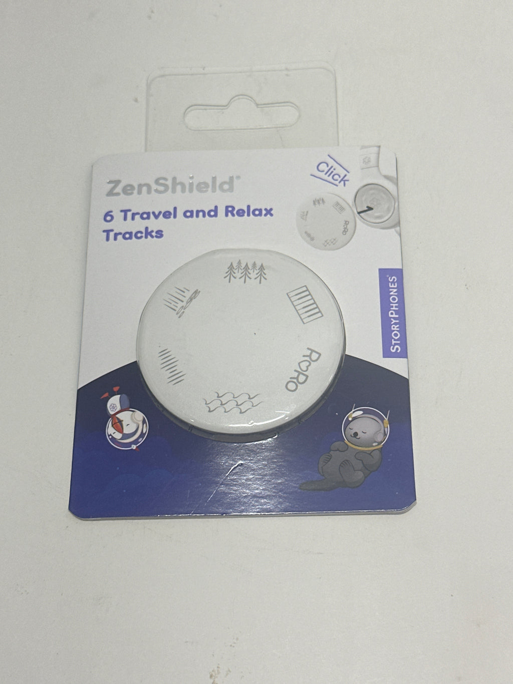 ZenShield Travel & Relax Audio Disc with 6 Soothing Tracks for StoryPhones