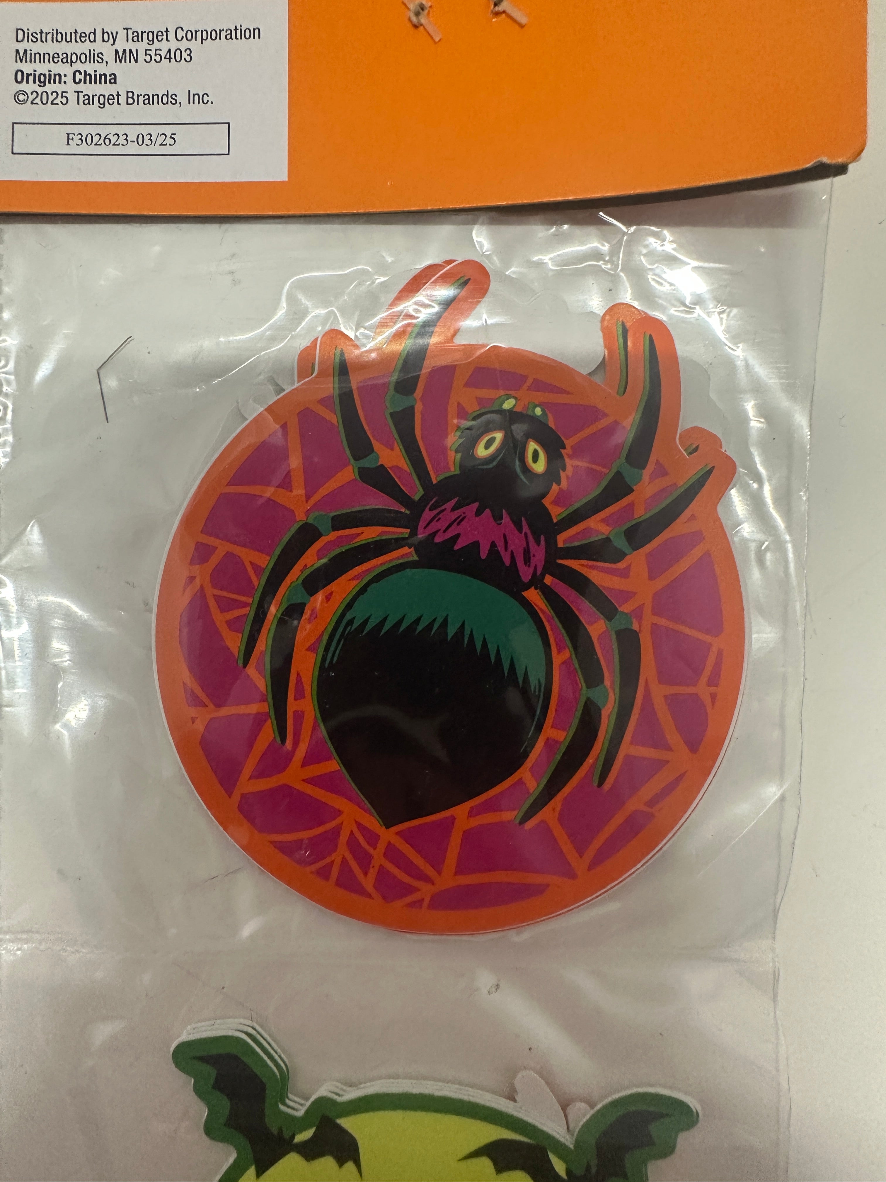 Hyde & EEK! Boutique Glow in the Dark Halloween Stickers 24 Count Party Decor