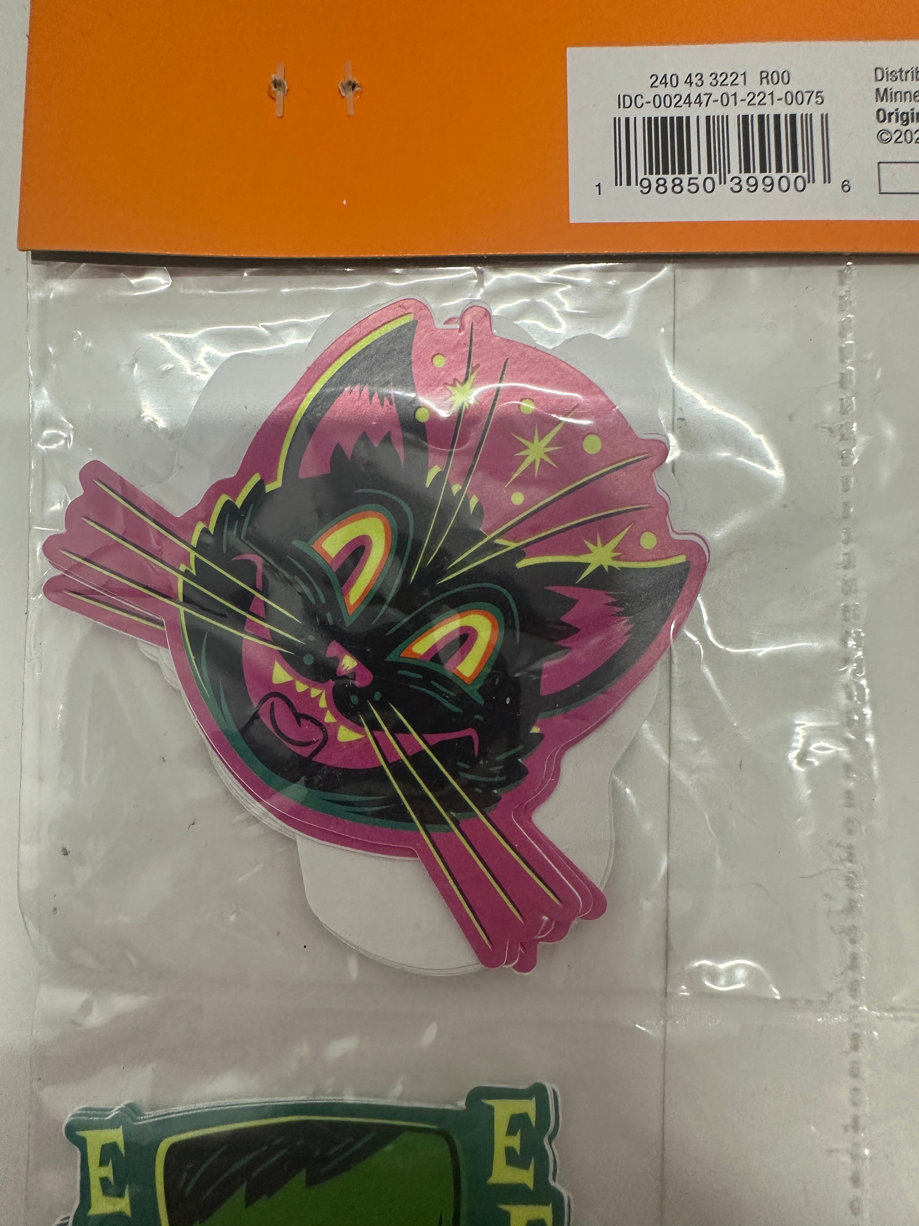 Hyde & EEK! Boutique Glow in the Dark Halloween Stickers 24 Count Party Decor