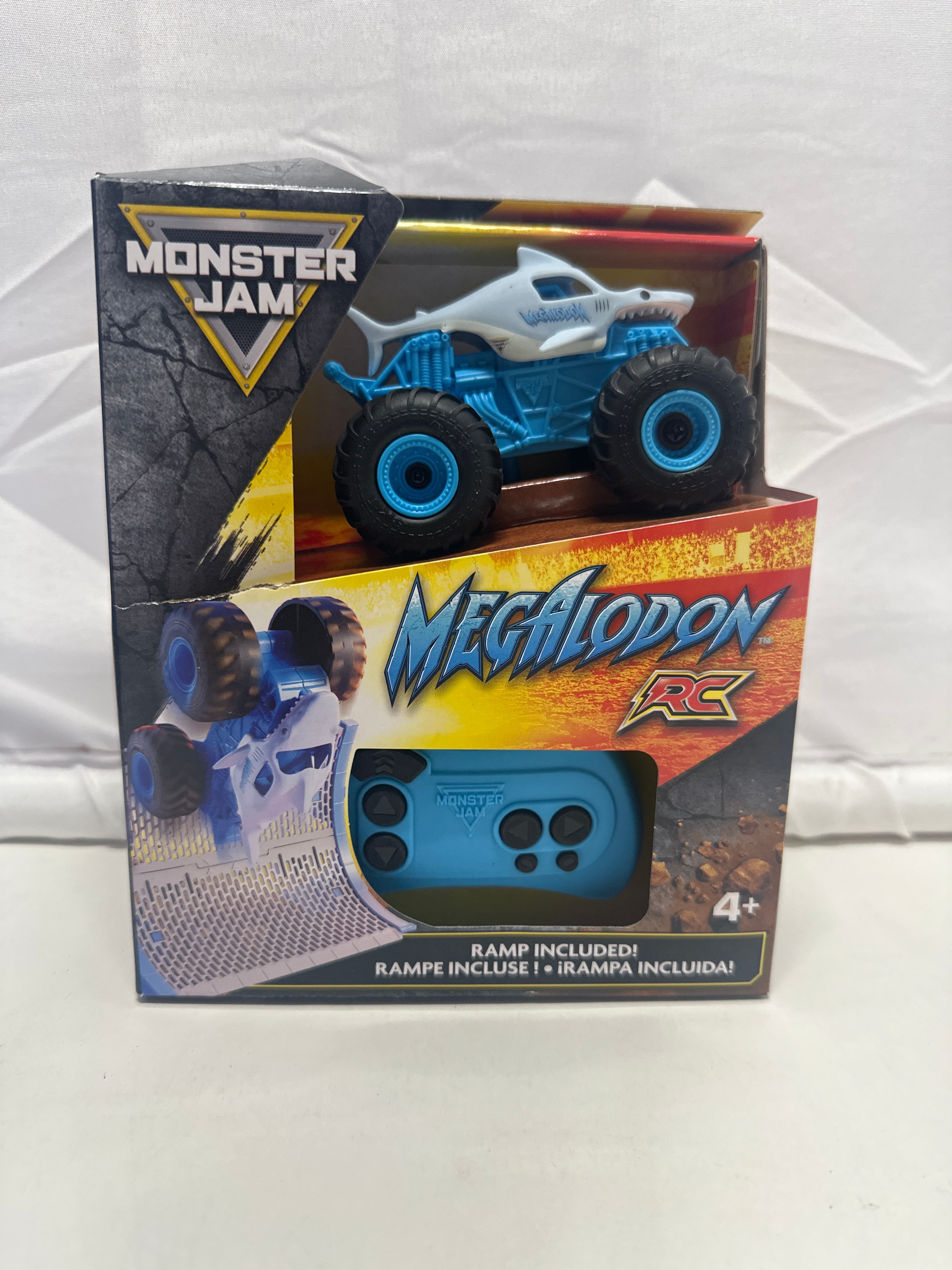 Monster Jam Megalodon RC Monster Truck with Ramp Controller
