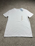 Cat & Jack girls white classic short sleeve T-shirt, size XL 14