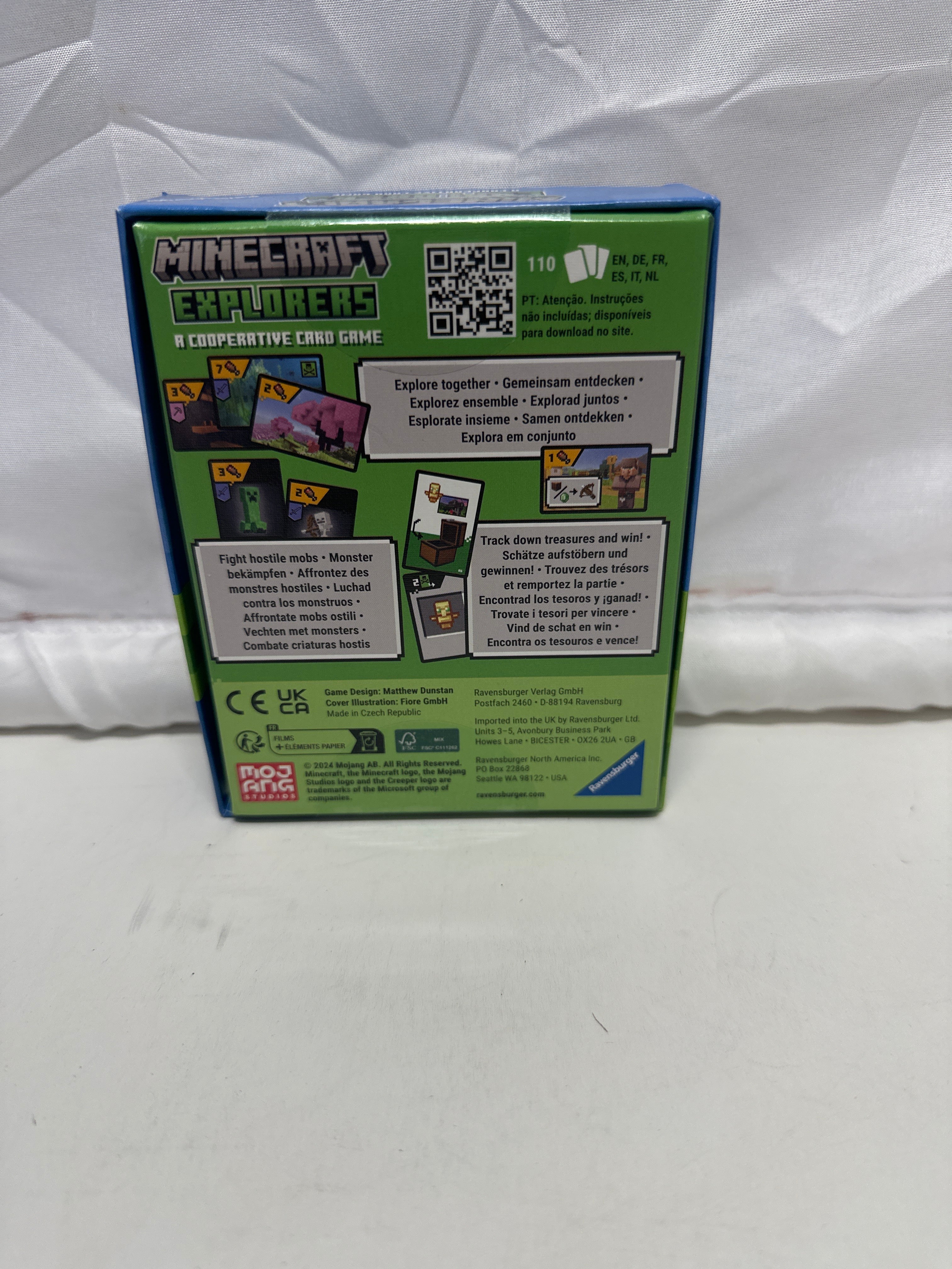 Minecraft Explorers Cooperative Card Game – Ravensburger