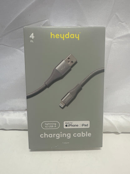 heyday™ 4 ft Lightning to USB-A Charging Cable