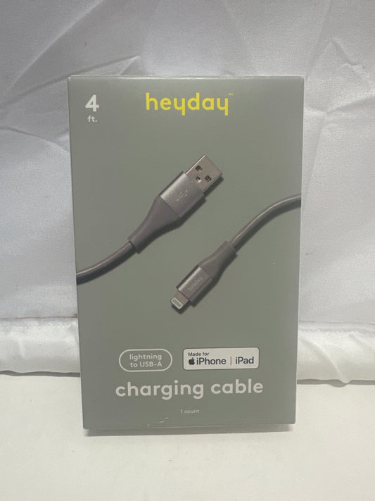 heyday™ 4 ft Lightning to USB-A Charging Cable