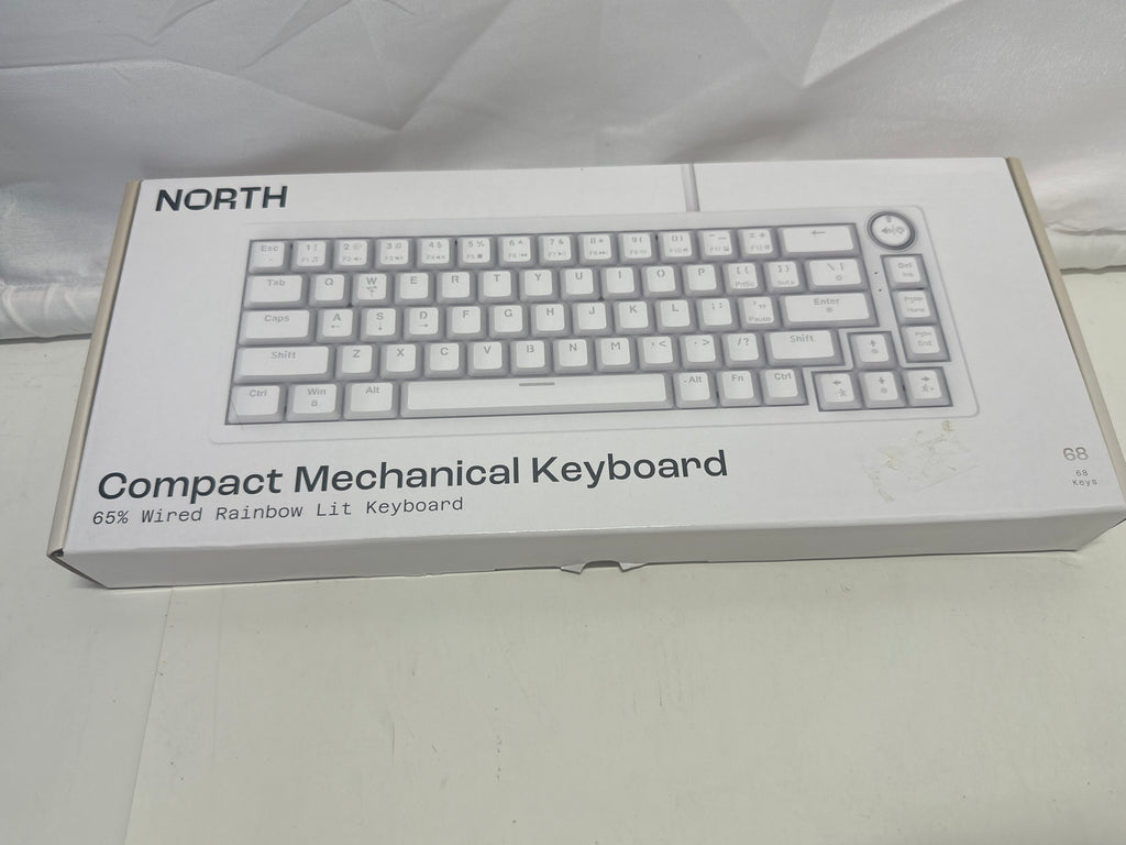 North Compact Mechanical Keyboard – 65% Wired RGB Gaming Keyboard
