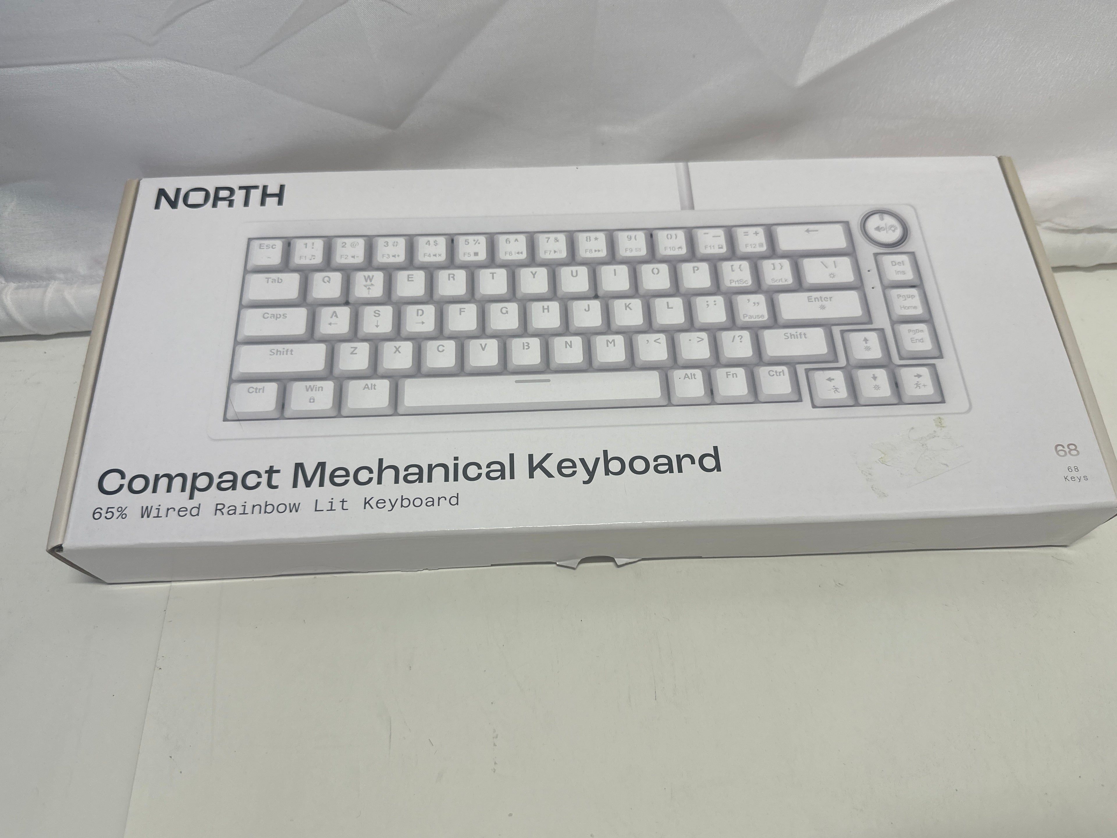 North Compact Mechanical Keyboard – 65% Wired RGB Gaming Keyboard