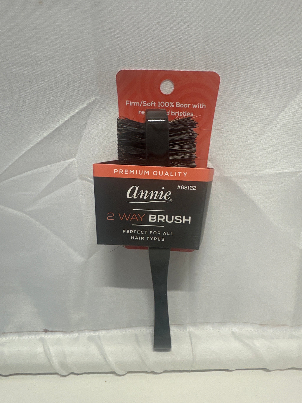 Annie 2 Way Brush – Firm/Soft 100% Boar Bristle Hair Brush