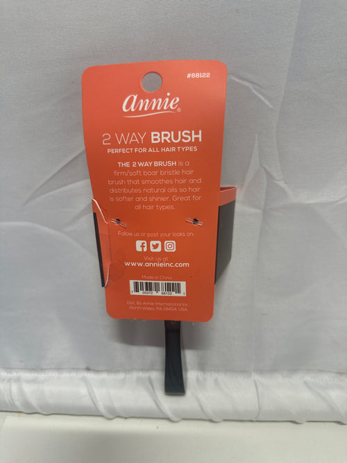 Annie 2 Way Brush – Firm/Soft 100% Boar Bristle Hair Brush