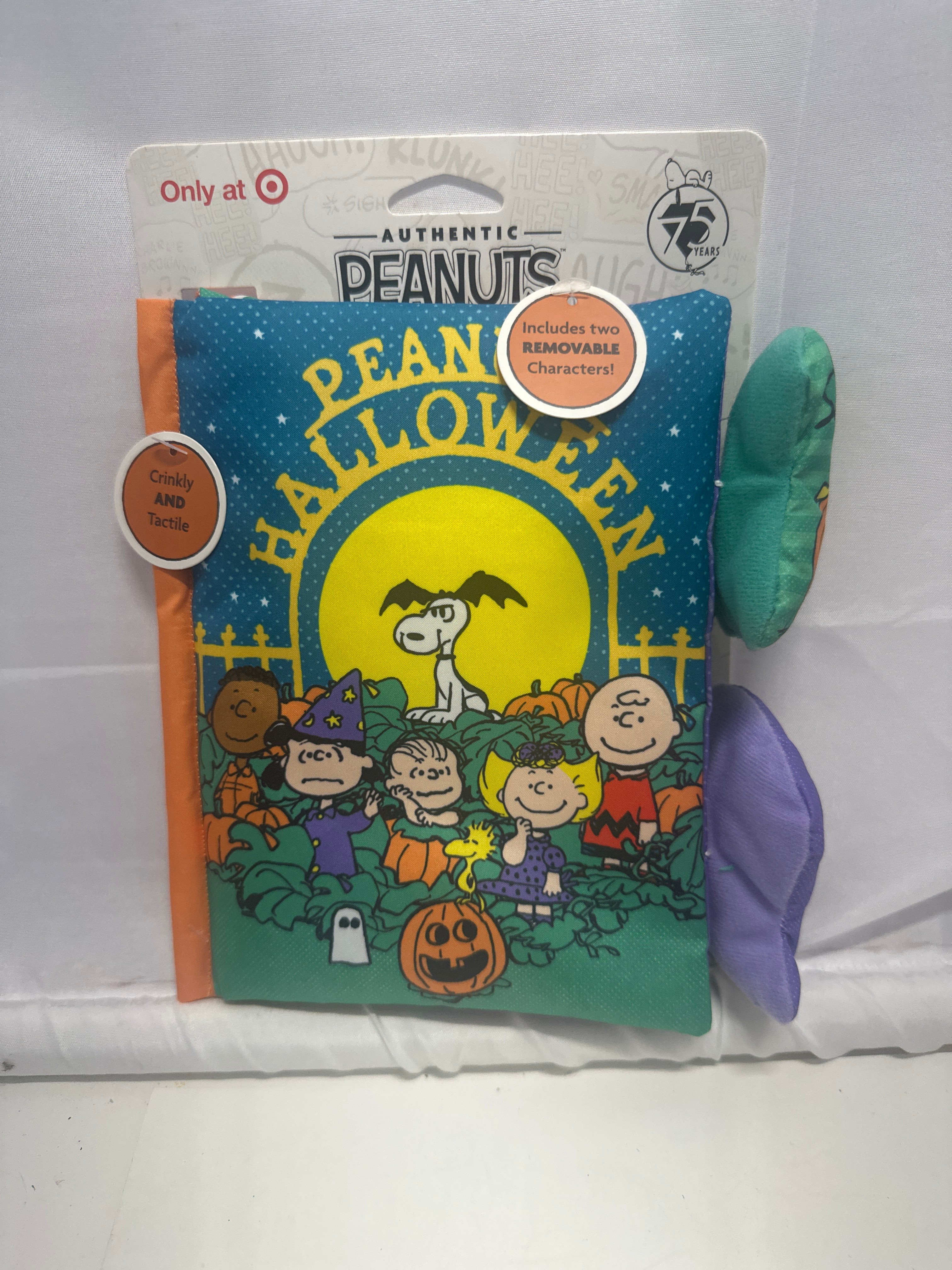 Peanuts Halloween Baby Deluxe Soft Book