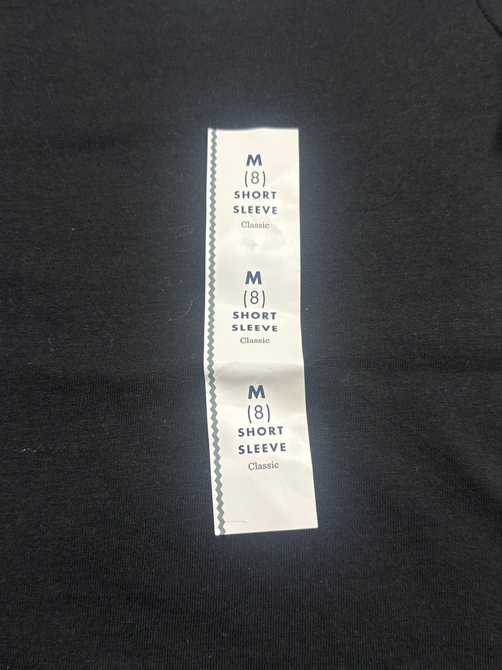 Cat & Jack girls black classic short sleeve T-shirt detail