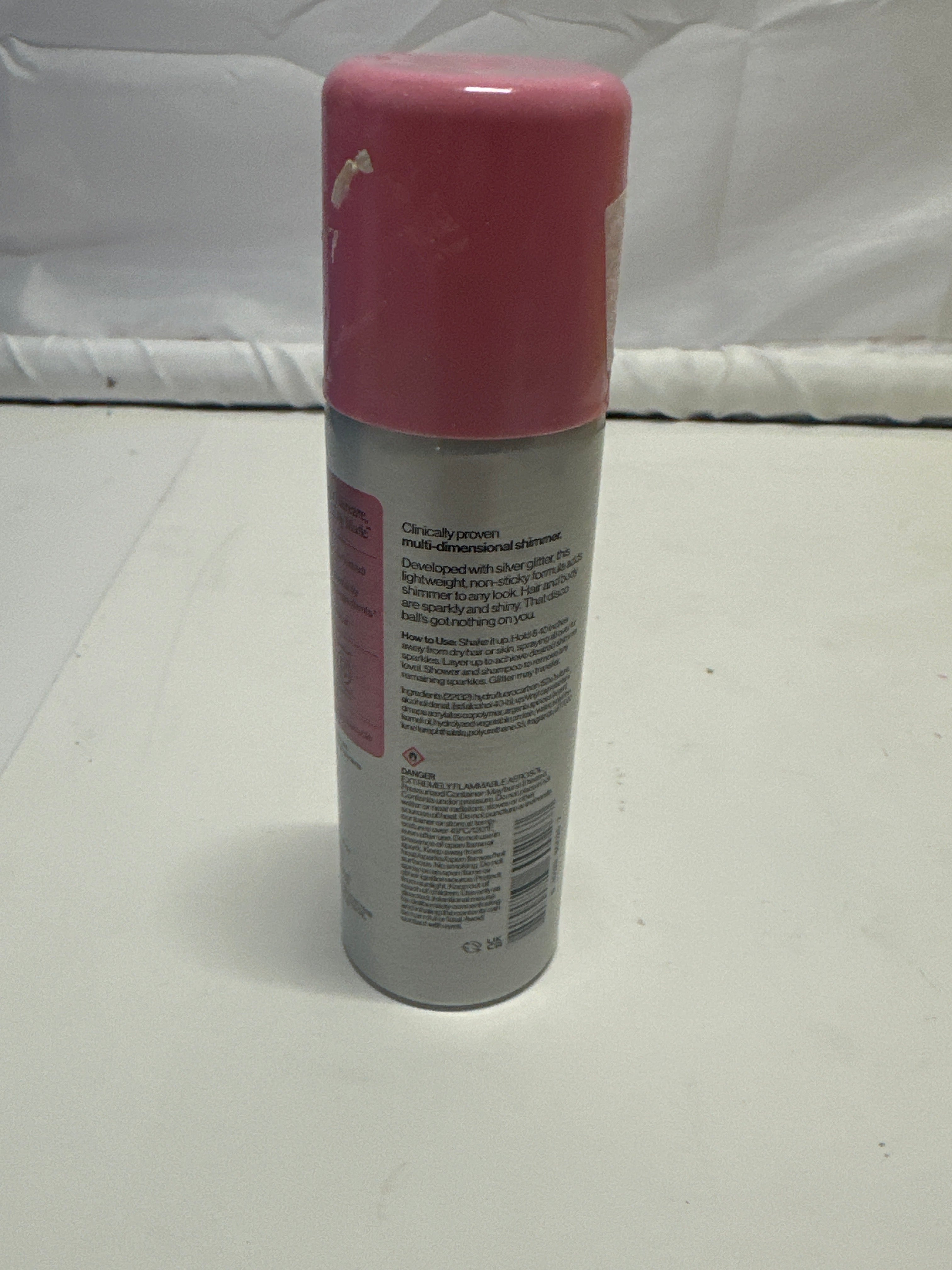 Eva NYC Kweeen Silver Hair & Body Glitter Spray Shimmer Sparkle 1oz 37mL