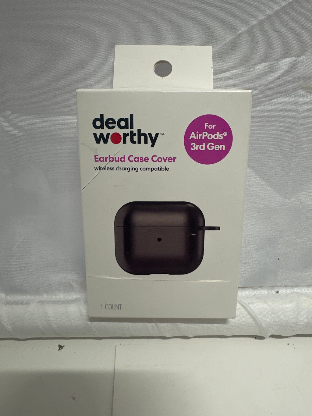 Dealworthy AirPods Case Cover (3rd Gen) Black