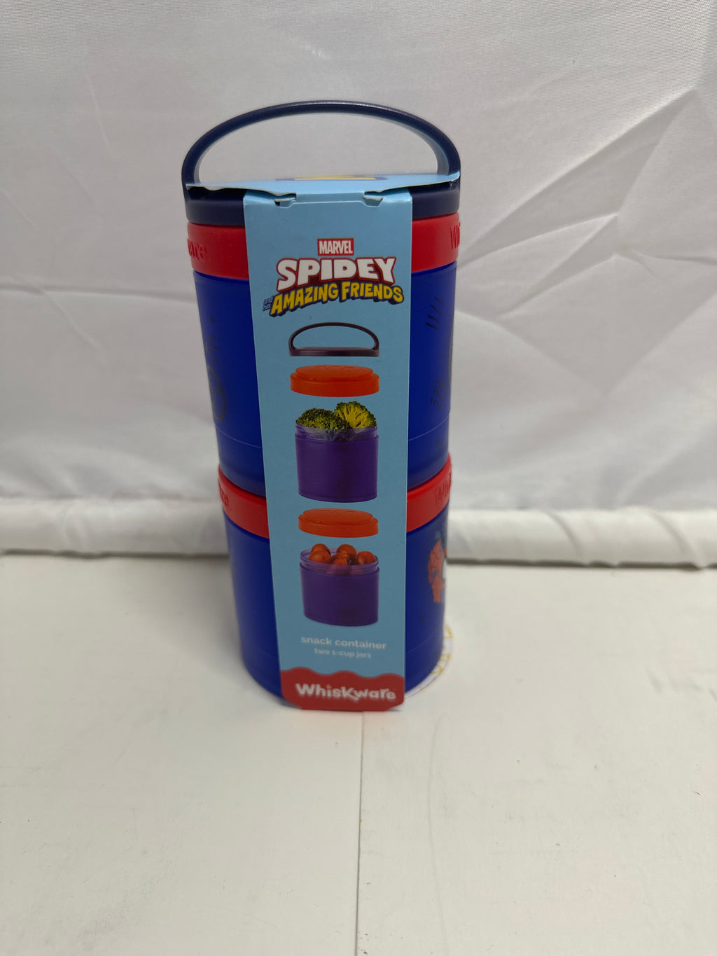 Marvel Spidey and His Amazing Friends Stackable Snack Container Set