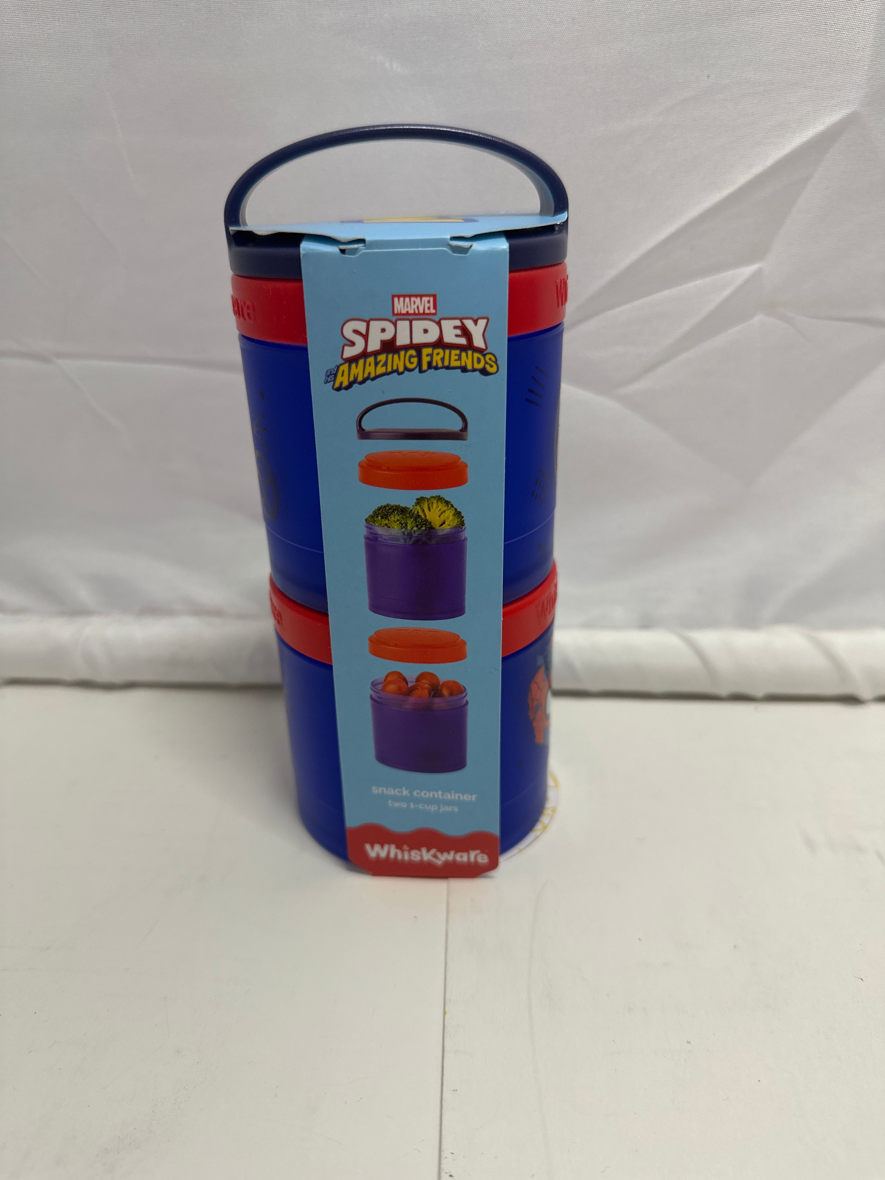 Marvel Spidey and His Amazing Friends Stackable Snack Container Set