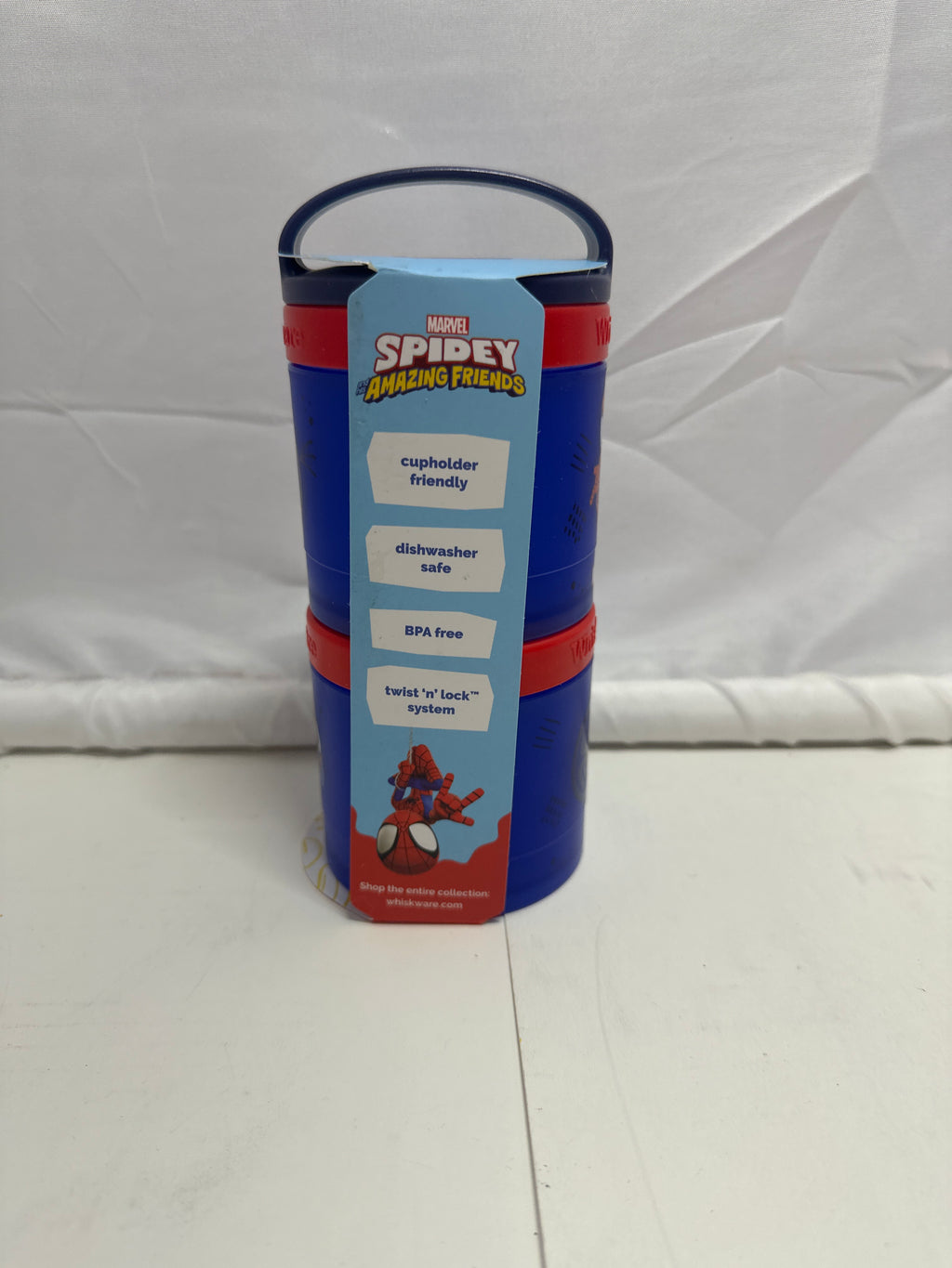 Marvel Spidey and His Amazing Friends Stackable Snack Container Set