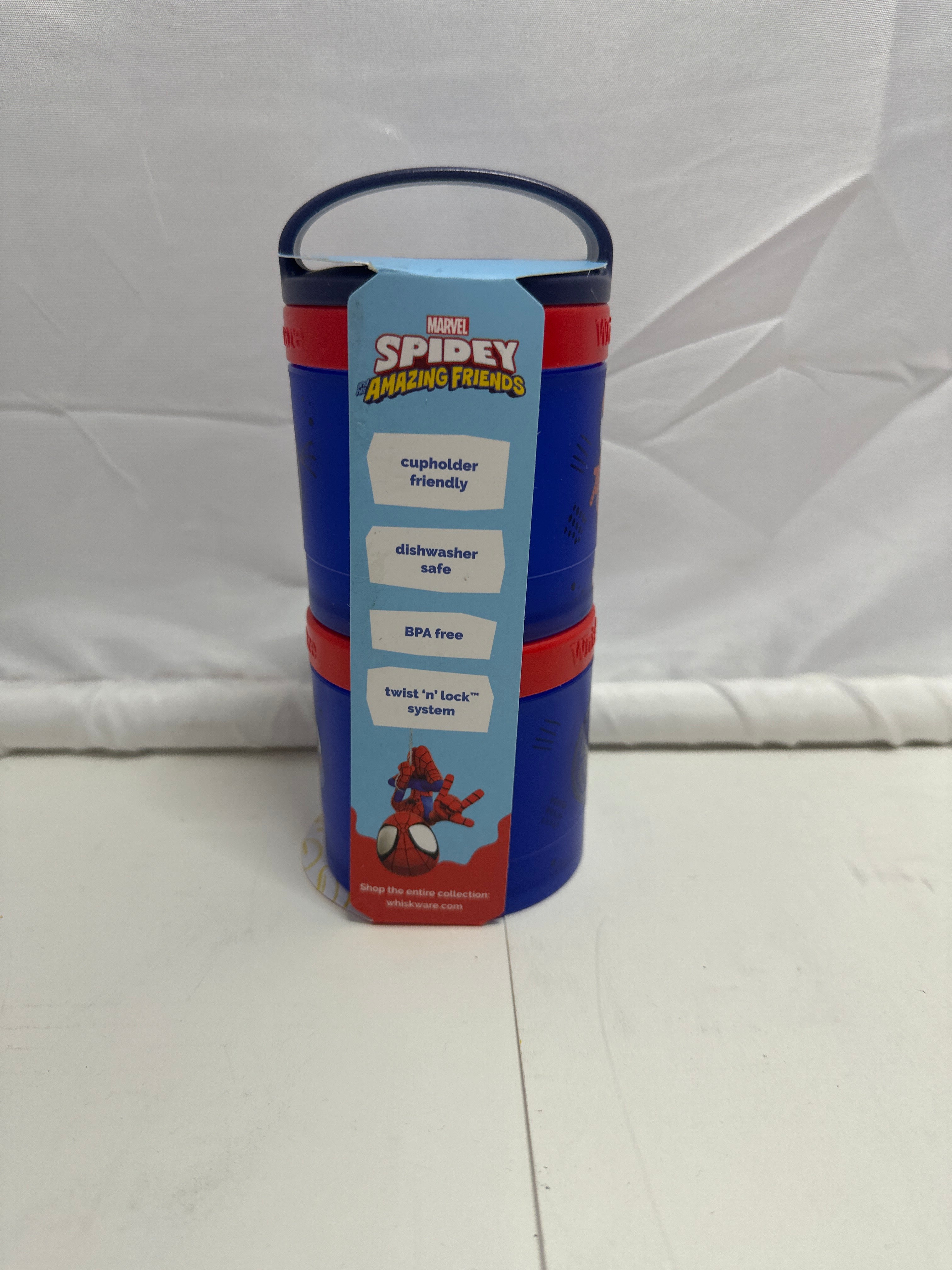 Marvel Spidey and His Amazing Friends Stackable Snack Container Set