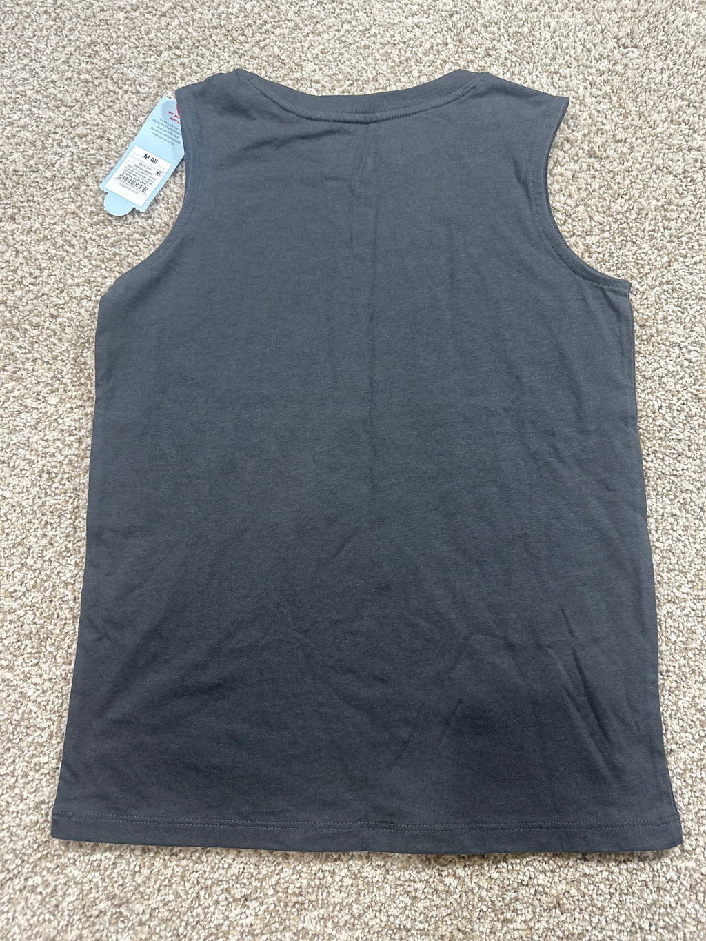 Cat & Jack charcoal sleeveless tank top size M 8