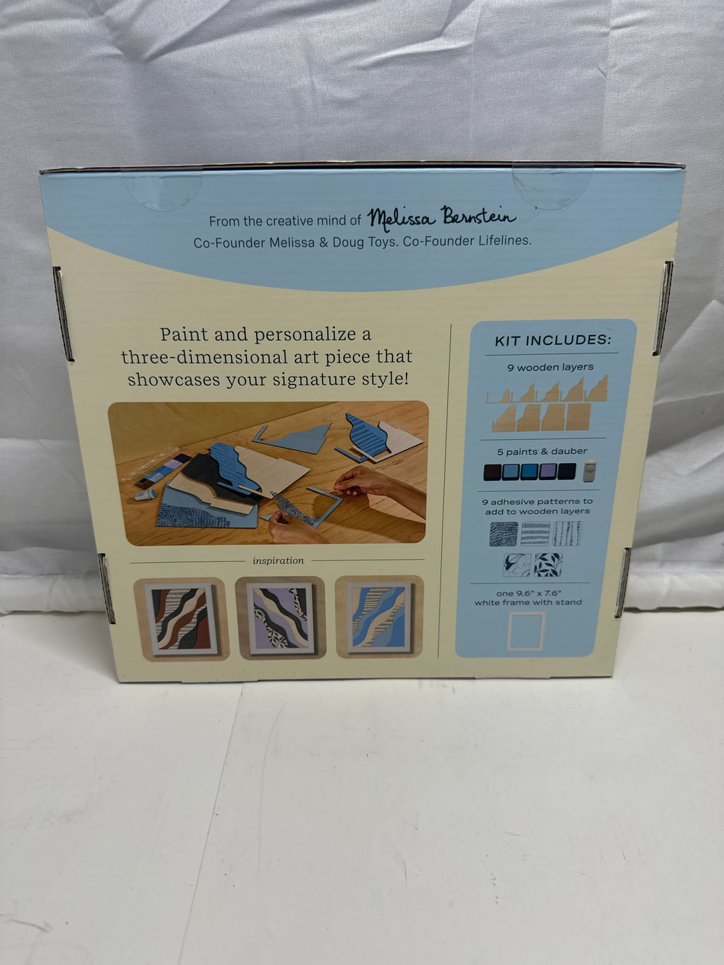 Lifelines FlowCrafts Layered Wooden Wall Art Kit