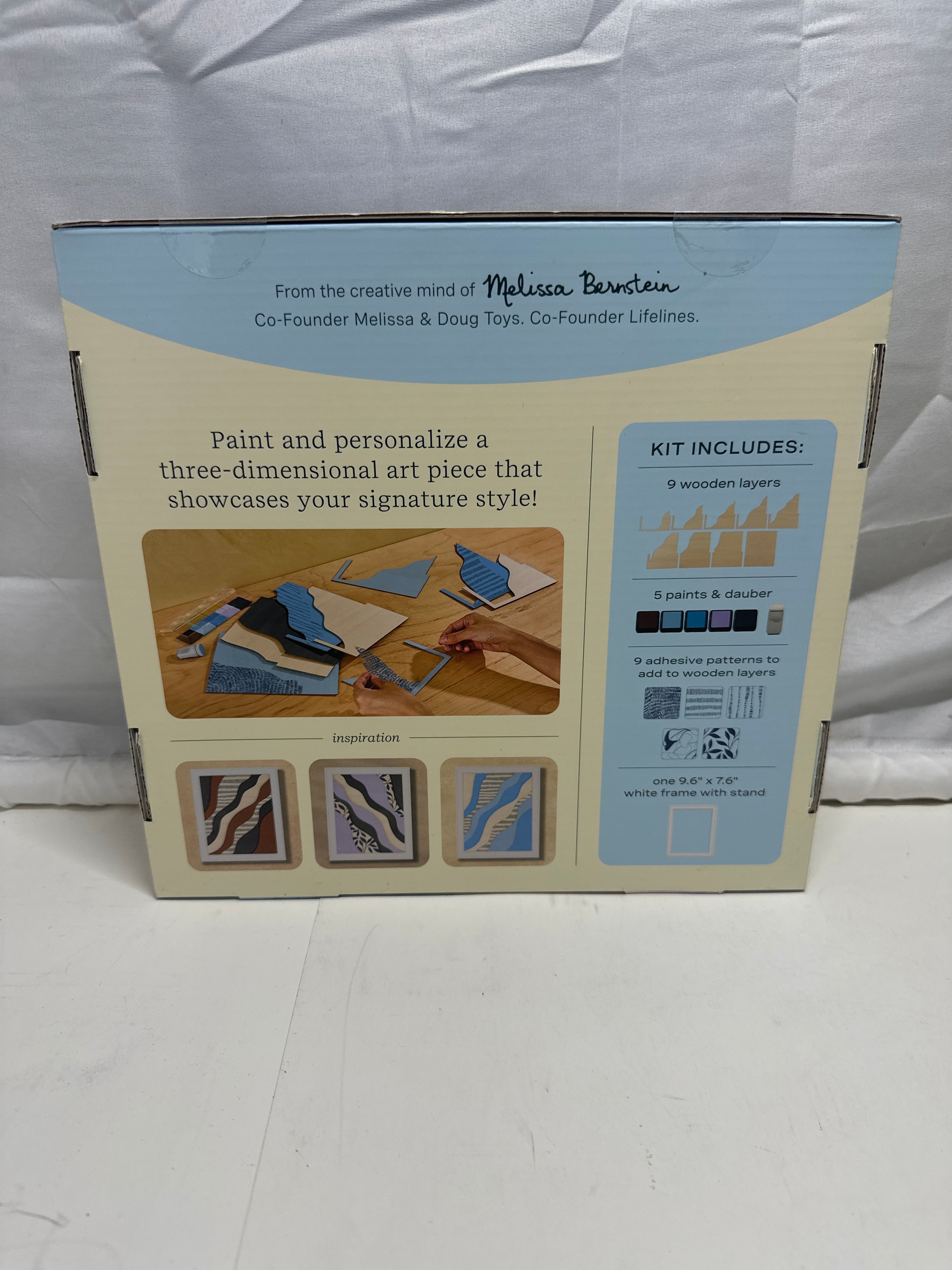 Lifelines FlowCrafts Layered Wooden Wall Art Kit