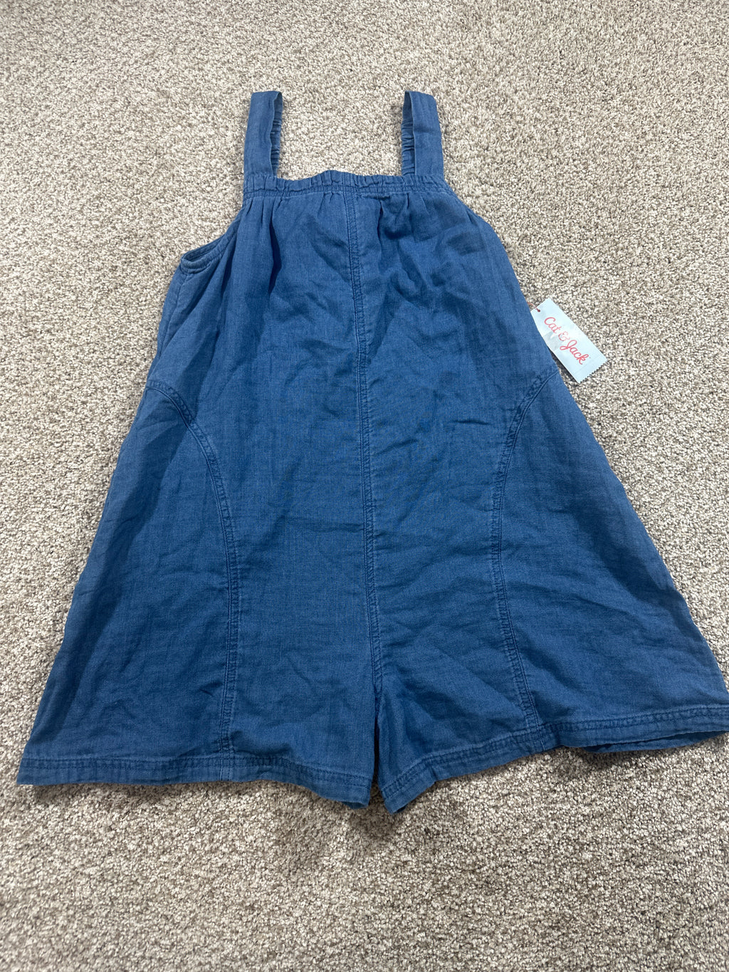 Cat & Jack Indigo Chambray Romper Size L (10-12) - photo 1