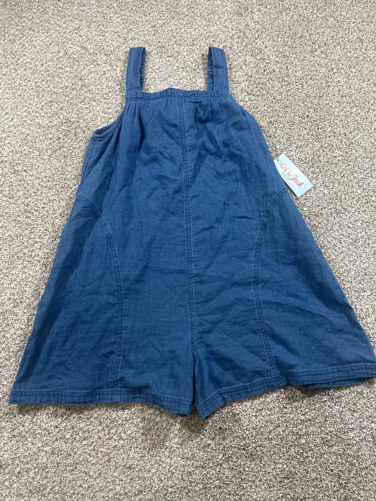 Cat & Jack Indigo Chambray Romper Size L (10-12) - photo 1