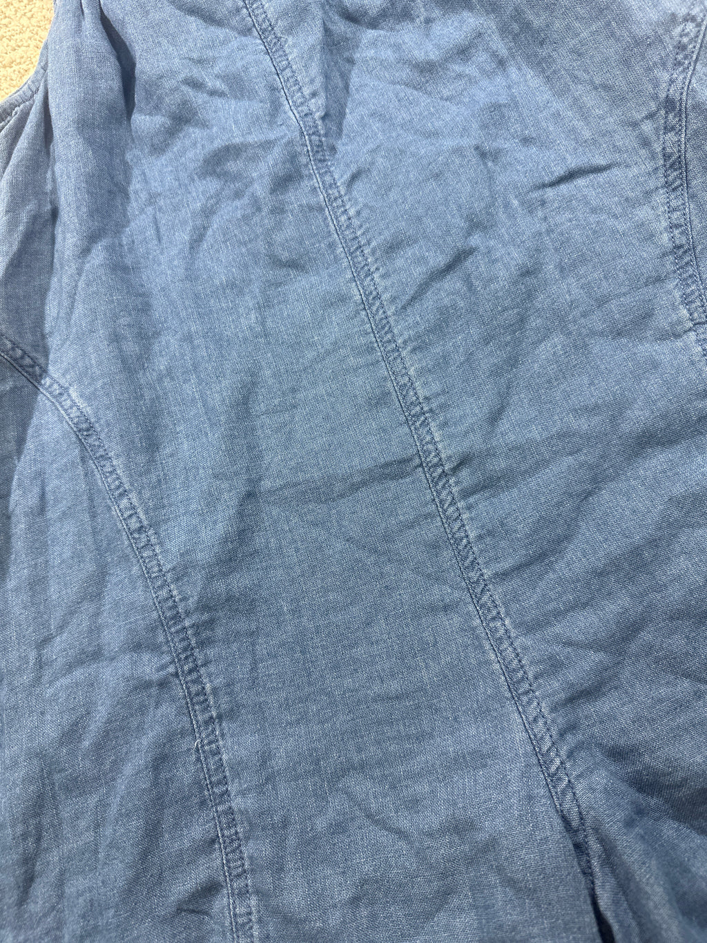 Cat & Jack Indigo Chambray Romper Size L (10-12) - photo 2