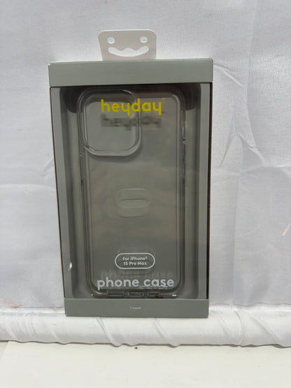 heyday Clear Phone Case for iPhone 15 Pro Max (MagSafe Compatible)