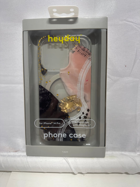 heyday™ Phone Case for iPhone 14 Pro – Abstract Clear (MagSafe Compatible)