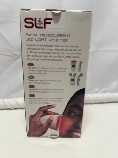 SLF Facial Microcurrent LED Light Uplifter – LED Skincare Device