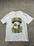 Miller Lite Football Helmet Graphic T Shirt White Size S — photo 1
