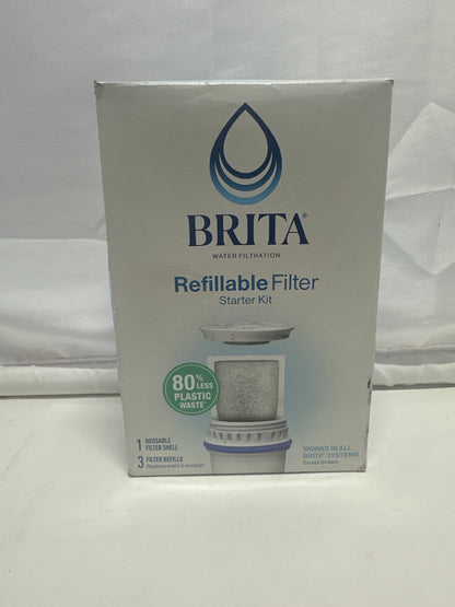 Brita Refillable Water Filter Starter Kit – Eco-Friendly Filtration System
