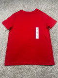 Cat & Jack boys classic short-sleeve T-shirt in red, size L (10/12)