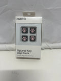 NORTH Paw Print Figural Keycap Set – Mechanical Keyboard Keycaps