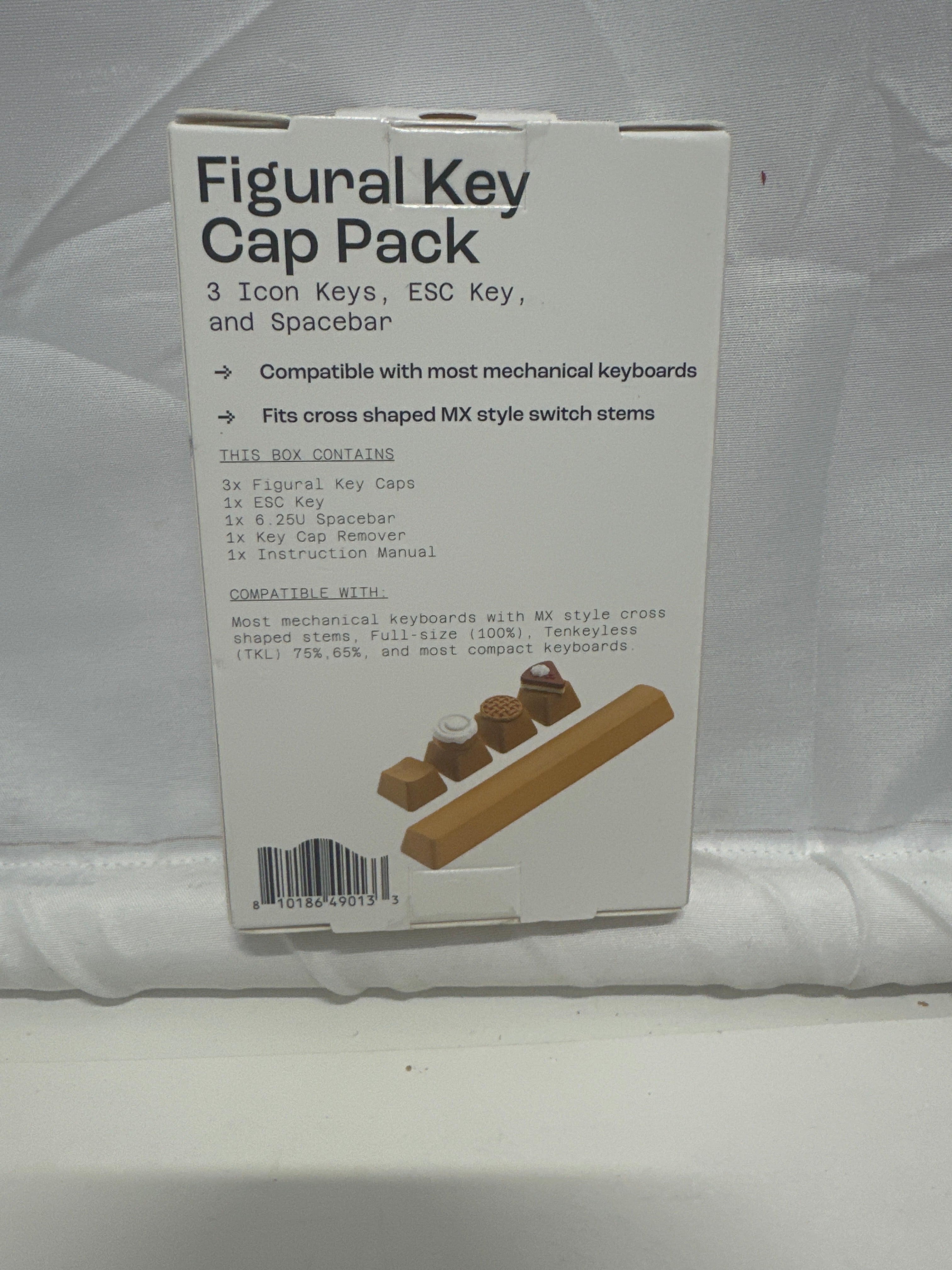 NORTH Dessert-Themed Figural Keycap Set – Mechanical Keyboard Keycaps