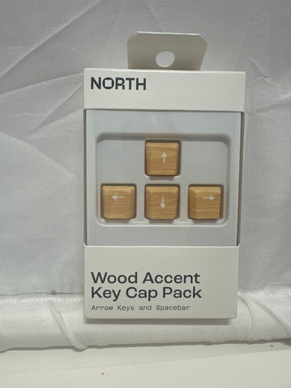 NORTH Wood Accent Keycap Set – Mechanical Keyboard Keycaps