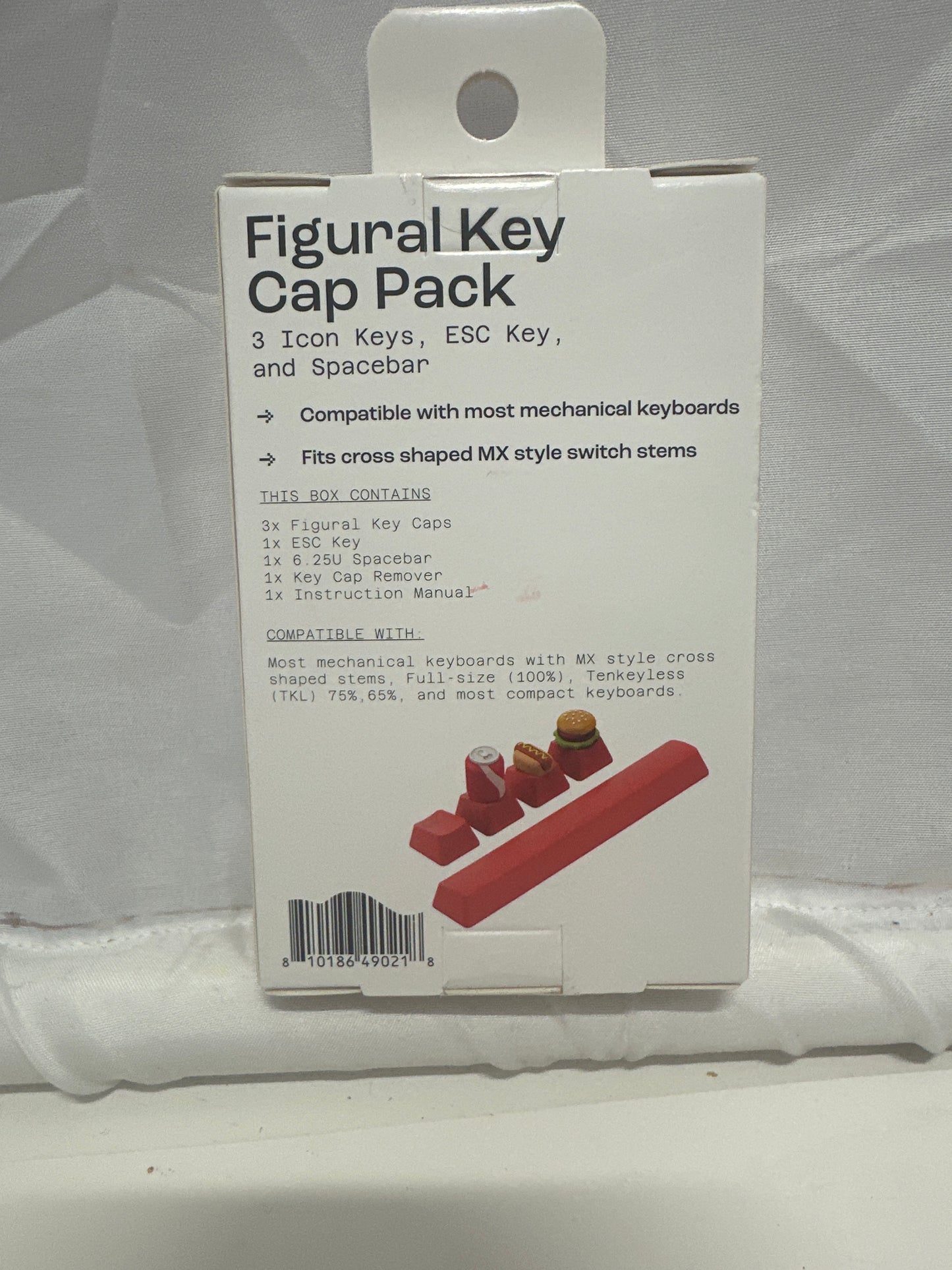 NORTH Food-Themed Figural Keycap Set – Mechanical Keyboard Keycaps